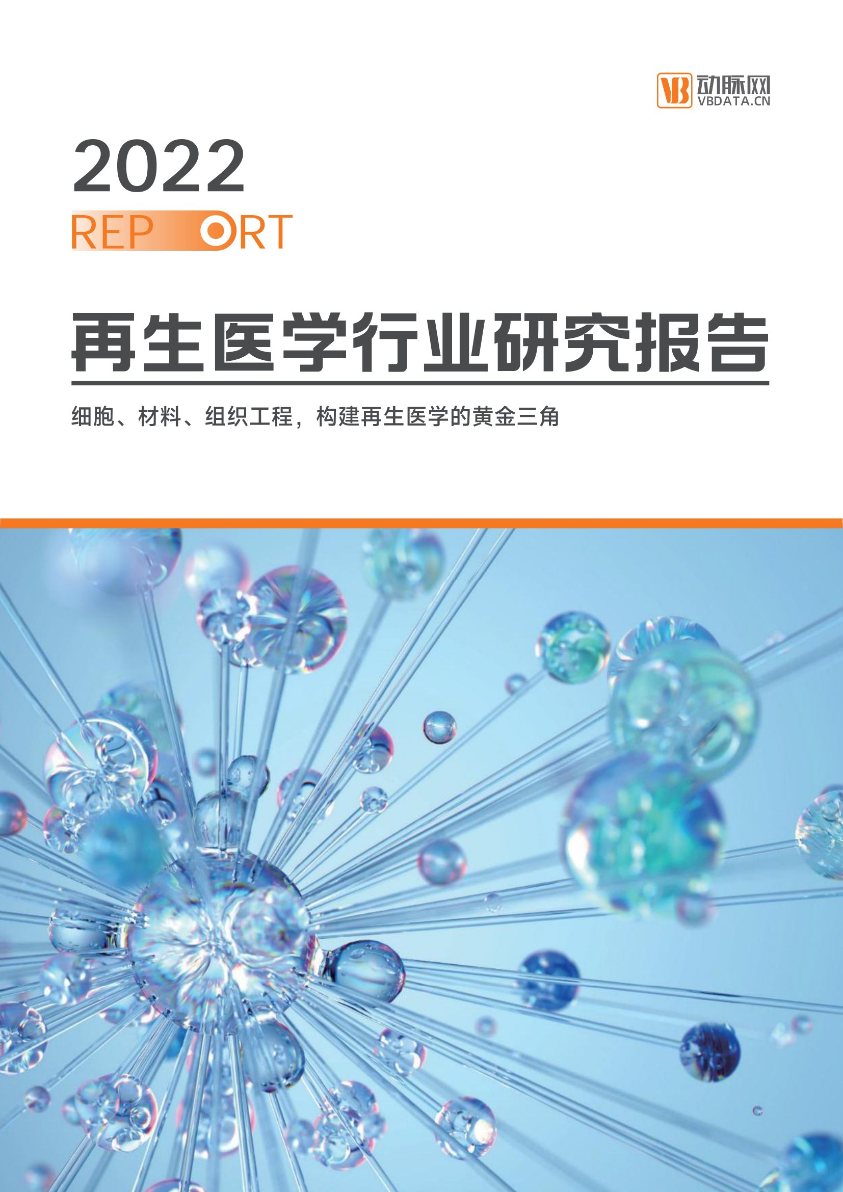 动脉网2022再生医学行业研究报告：细胞、材料、组织工程，构建再生医学的黄金三角（附报告） 东西智库